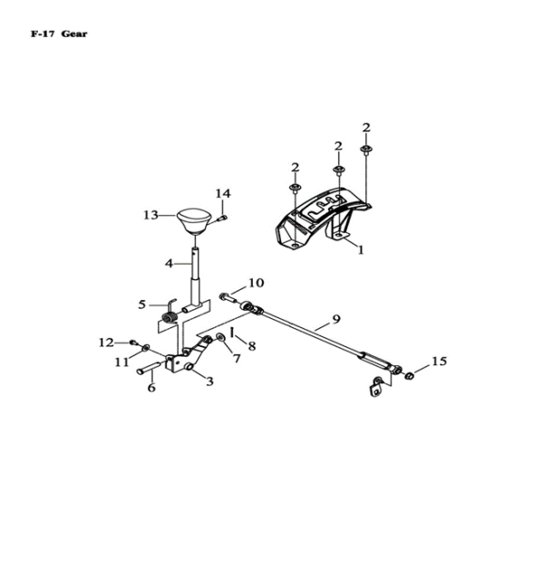 Механизм переключения КПП