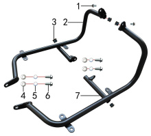 Подбор запчастей Подножки XT-1U (150021000, 150021001, 150021002, 150021003) XT-1U BSE
