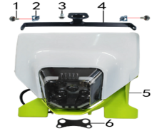 Подбор запчастей Фара MXS 125 17/14 (101131000) MXS 125 BSE