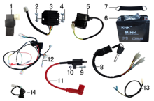 Подбор запчастей Электрика Z5 (101360034, 101360035) Z5 BSE