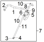 Система вентиляции картера
