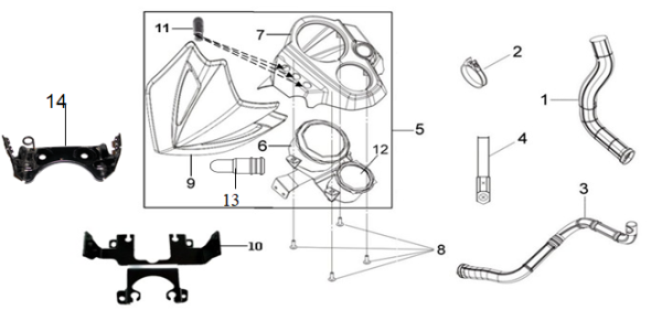 Спидометр в сборе