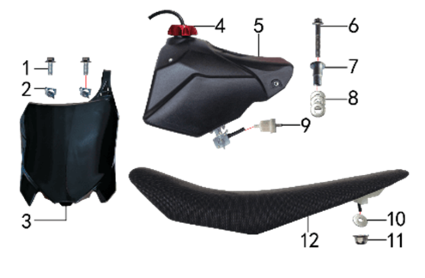 Бак и седло