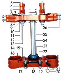 Подбор запчастей Траверса Z8 21/18 (101240014) Z8 BSE