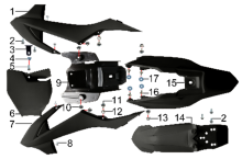 Подбор запчастей Облицовка K6 (101010014) K6 BSE