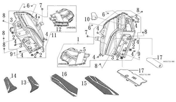 Облицовка пола