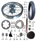 Колесо заднее