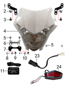 Подбор запчастей Фара Z4 (2022) (101360025) Z4 BSE