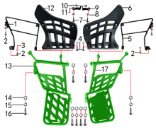Подбор запчастей Подножки XT-1 (SA110) (150020017) XT-1 BSE
