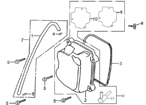 Крышка цилиндра