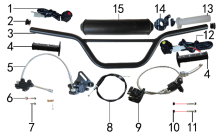 Подбор запчастей Руль и тормоза PH02Y (101055000, 101055001, 101055002, 101055003) NEW ERA NEW ERA BSE