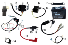 Подбор запчастей Электрика Z5 (101360024) Z5 BSE