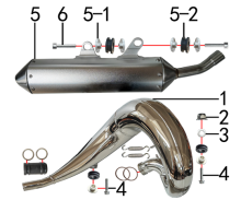 Подбор запчастей Выхлопная система 2T BSE