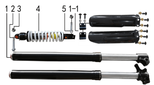 Подбор запчастей Амортизаторы Z3L (101210057) Z3L BSE