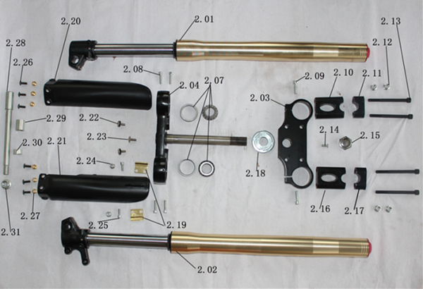 Передняя вилка