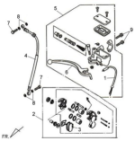 Передний тормоз