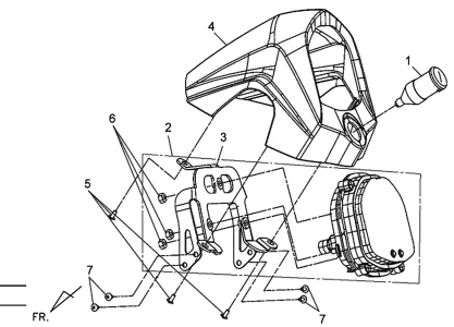 Подбор запчастей  Спидометр Кузов/Электрика ATV 600 LE ATV 600 SYM