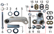 Подбор запчастей Рычаги прогрессии Z10 BSE