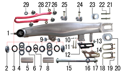 Подбор запчастей Маятник M2Y (С ПТС) с 2021-10 M2Y BSE