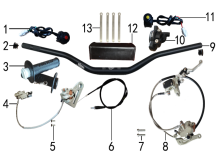 Подбор запчастей Руль и тормоза 2T BSE