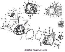 Подбор запчастей Крышки картера ZS174MN-3 (CBS300) [30.124.0100] Двигатели