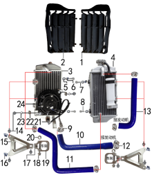 Подбор запчастей Радиаторы M2 (101300013) M2 BSE