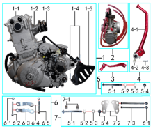 Подбор запчастей Двигатель RTC300 (101310019, 101310020) RTC-300R BSE