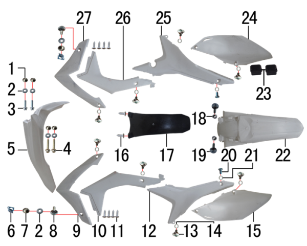 Облицовка белая