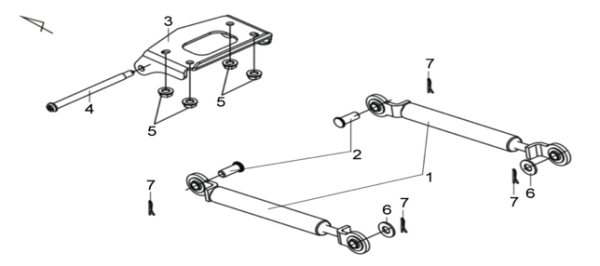 Амортизатор сидения
