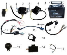 Подбор запчастей Электрика Z1Y (101250039) Z1Y BSE