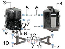 Подбор запчастей Радиаторы Z7 (101220018) Z7 BSE