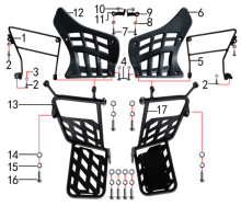 Подбор запчастей Подножки XT-1 (SA110) (150020002) XT-1 BSE