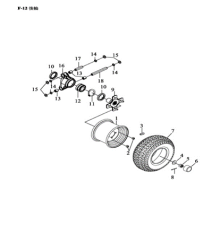 Подбор запчастей Задние колеса QR 300 Access Motor