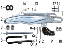 Подбор запчастей Маятник PH10L - 150 (101190090) PH 150 BSE