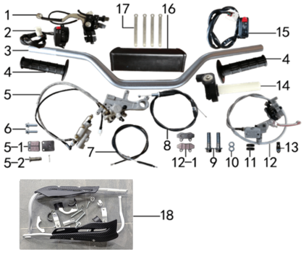 Руль и тормоза