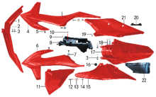 Подбор запчастей Облицовка T9 (101414001) T9 BSE