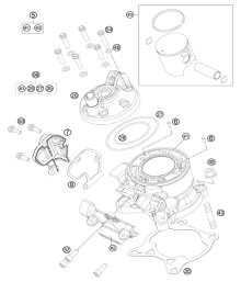 Подбор запчастей Цилиндр XN105 XN105 Koshine