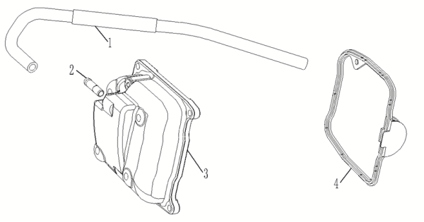 Крышка головки блока цилиндров в сборе