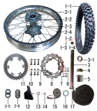 Колесо заднее