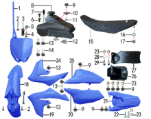 Подбор запчастей Облицовка NEW ERA 110 E M 14/12 (101055004) NEW ERA BSE