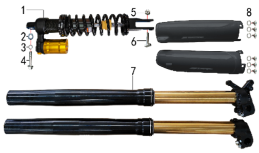 Подбор запчастей Амортизаторы T4 (101411500) T4 BSE