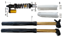 Подбор запчастей Амортизаторы T5 (X5) (101411005) T5 BSE