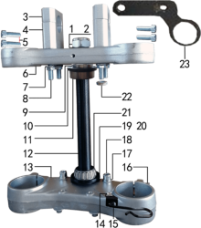 Подбор запчастей Траверса Z3Y 21/18 (101210084,   101210088) Z3Y BSE
