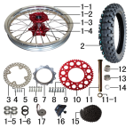 Колесо заднее