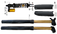Подбор запчастей Амортизаторы T4 (101411500) T4 BSE