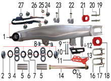 Подбор запчастей Маятник T9 (101414001) T9 BSE