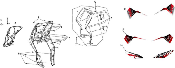 Облицовка передняя