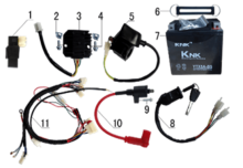 Подбор запчастей Электрика Z2L 19\16 (101240050) Z2L BSE