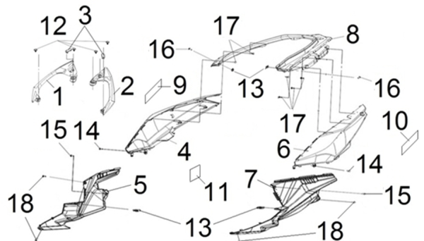 Облицовка центральная
