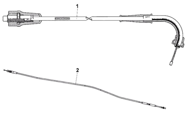 Трос дроселя